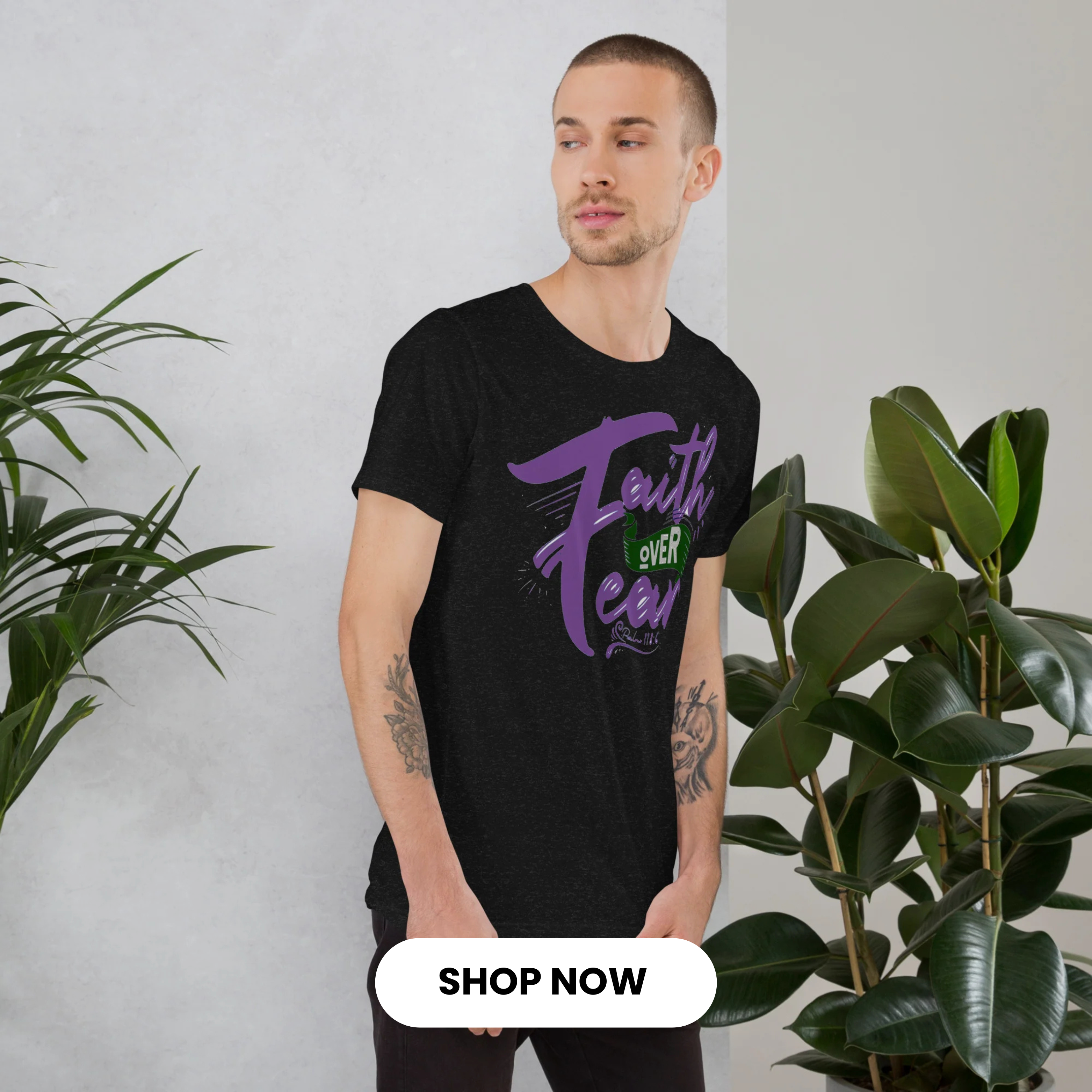 Faith Over Fear T Shirts