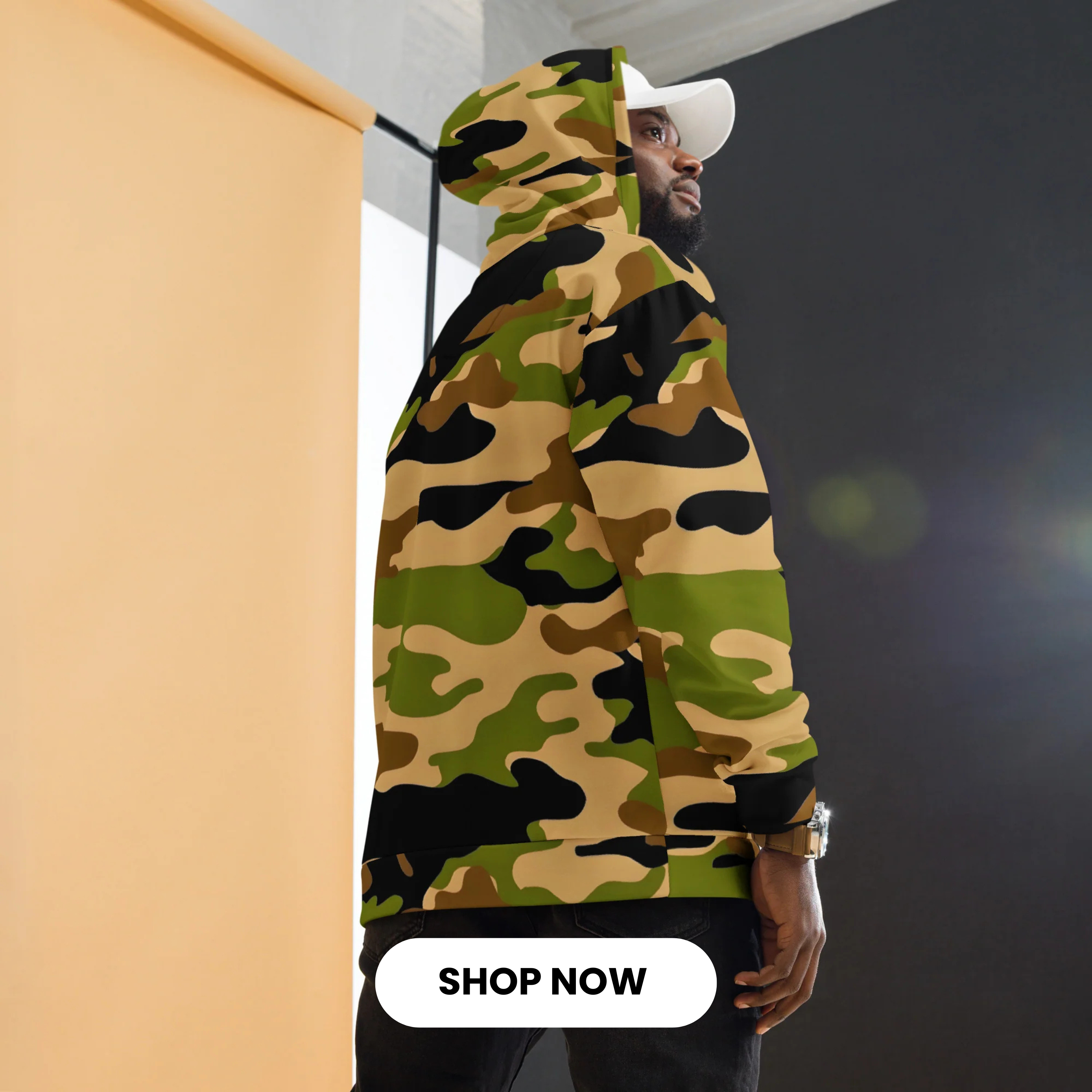 Old School Camo Hoodies