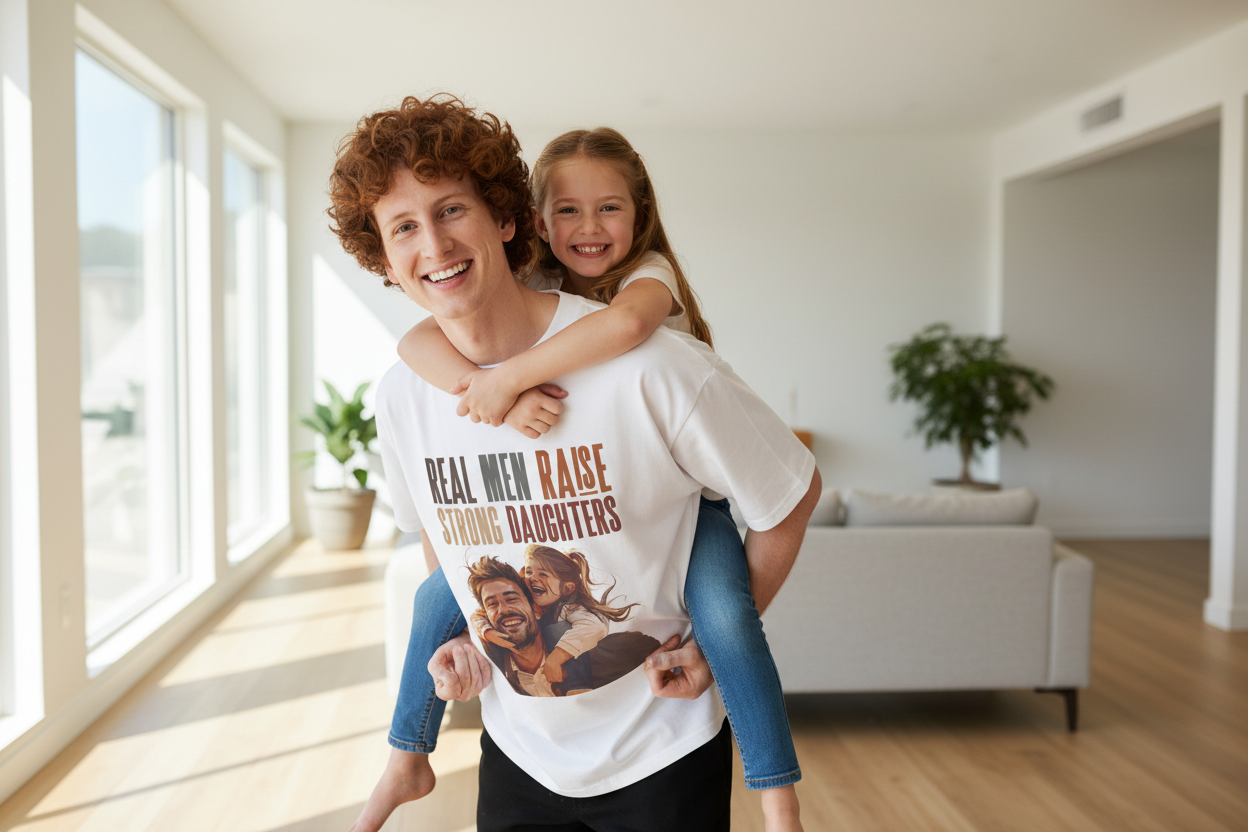 Girl Dad Tee Shirts For Men